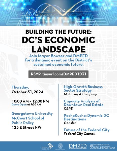 Building the future: DC's Economic Landscape graphic