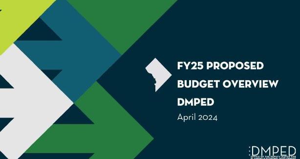 FY25 DMPED Budget Overview FY25 DMPED Budget Overview