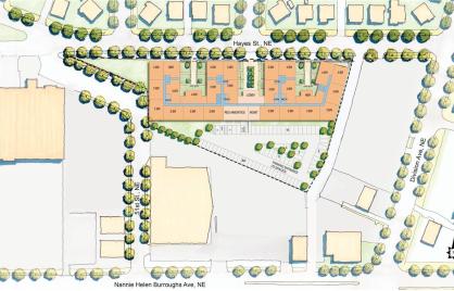 5201 Hayes Street Site plan photo