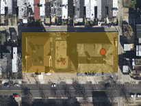Langston-Slater School aerial image Langston-Slater School aerial image